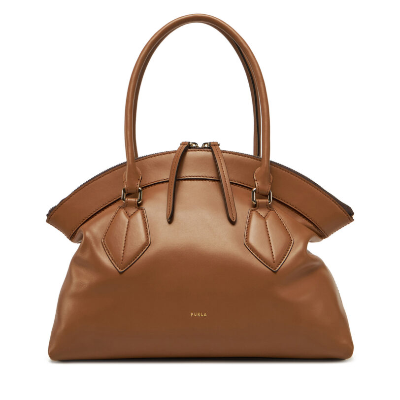 Дамска чанта Furla WB01464 BX3346 RY000 Кафяв цвят на ниска цена