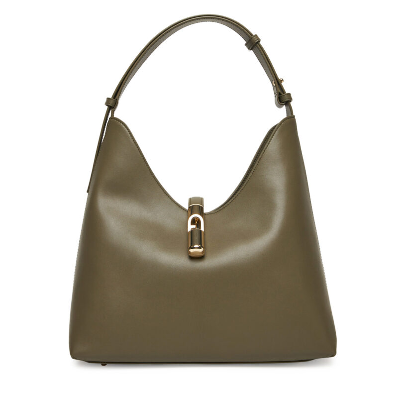 Дамска чанта Furla WB01499 BX3104 KH 2810S Каки цвят на ниска цена