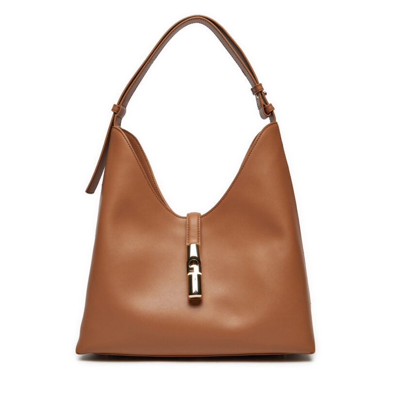 Дамска чанта Furla WB01499 BX3104 RY000 Кафяв цвят на ниска цена