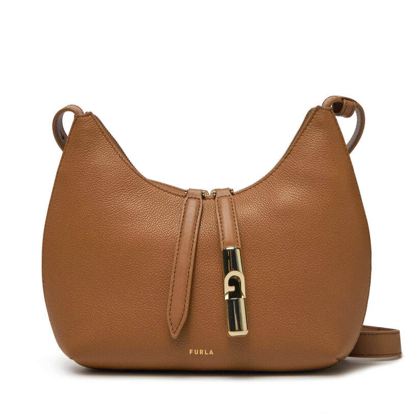 Дамска чанта Furla WB01500 BX3353 RY000 Кафяв цвят на ниска цена