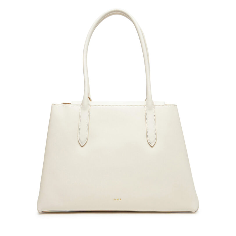 Дамска чанта Furla WB01530 BX3169 3767S Екрю цвят на ниска цена