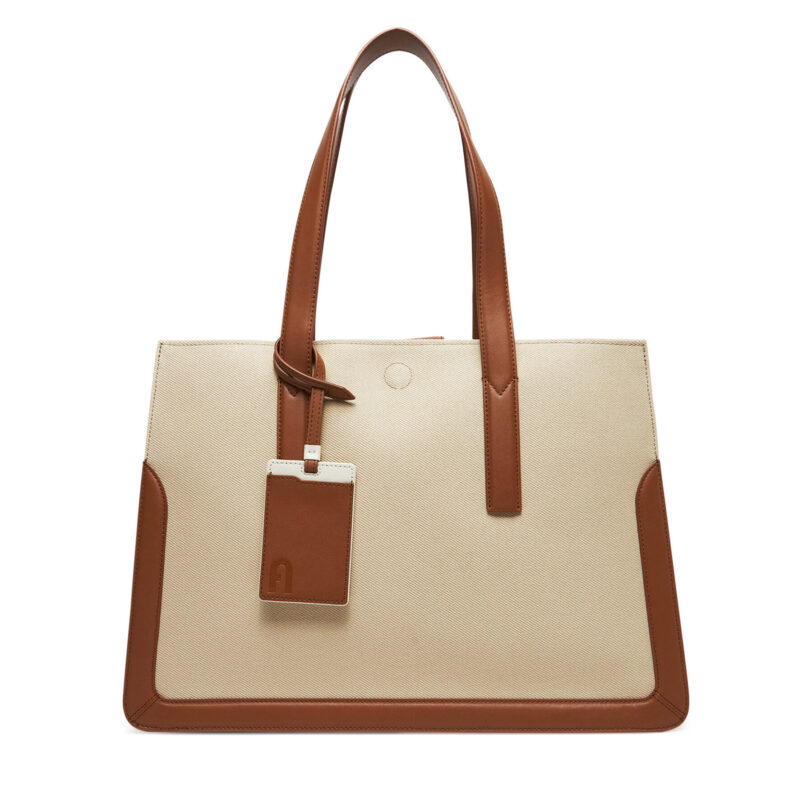 Дамска чанта Furla WB01555 BX3749 TCO00 Бежов цвят на ниска цена