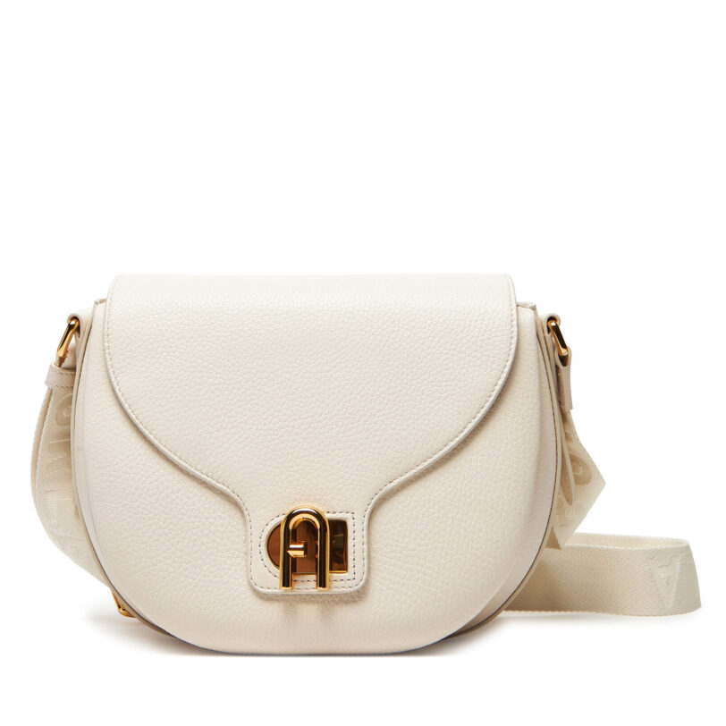 Дамска чанта Furla WB01605 BX0356 3762S Екрю цвят на ниска цена