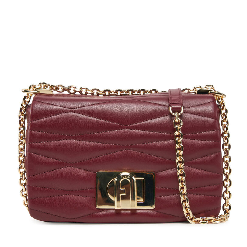 Дамска чанта Furla WB01671 BX3221 26700 Бордо цвят на ниска цена