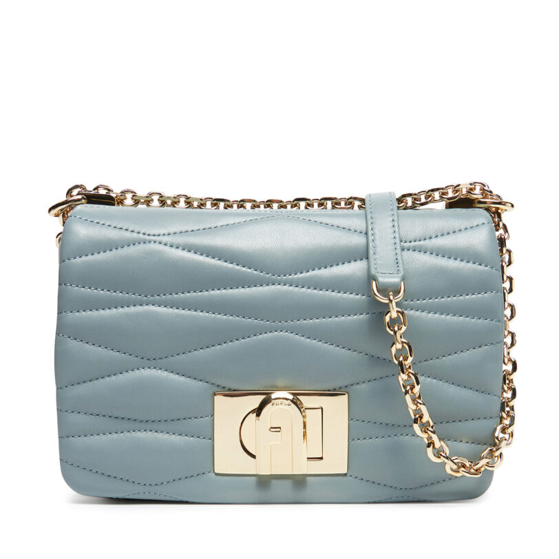 Дамска чанта Furla WB01671 BX3221 CN 3963S Светлосиньо цвят на ниска цена