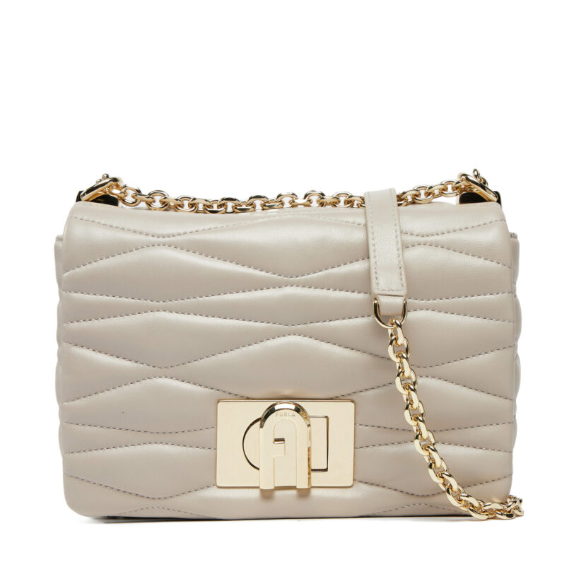 Дамска чанта Furla WB01671 BX3221 VAN00 Бежов цвят на ниска цена