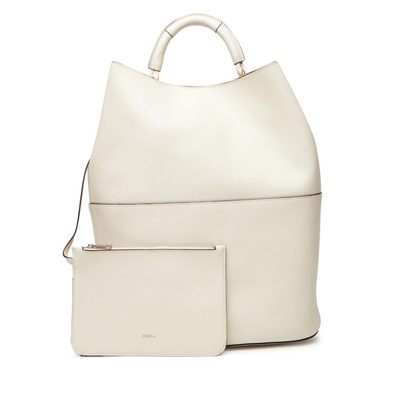 Дамска чанта Furla WB01786-BX3169-3767S-1-007-20-BG-B Бял цвят на ниска цена