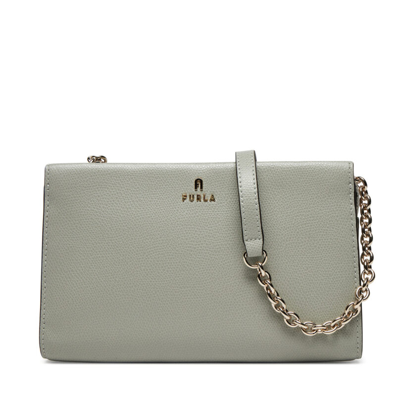 Дамска чанта Furla WE00528 ARE000 3291S Сив цвят на ниска цена