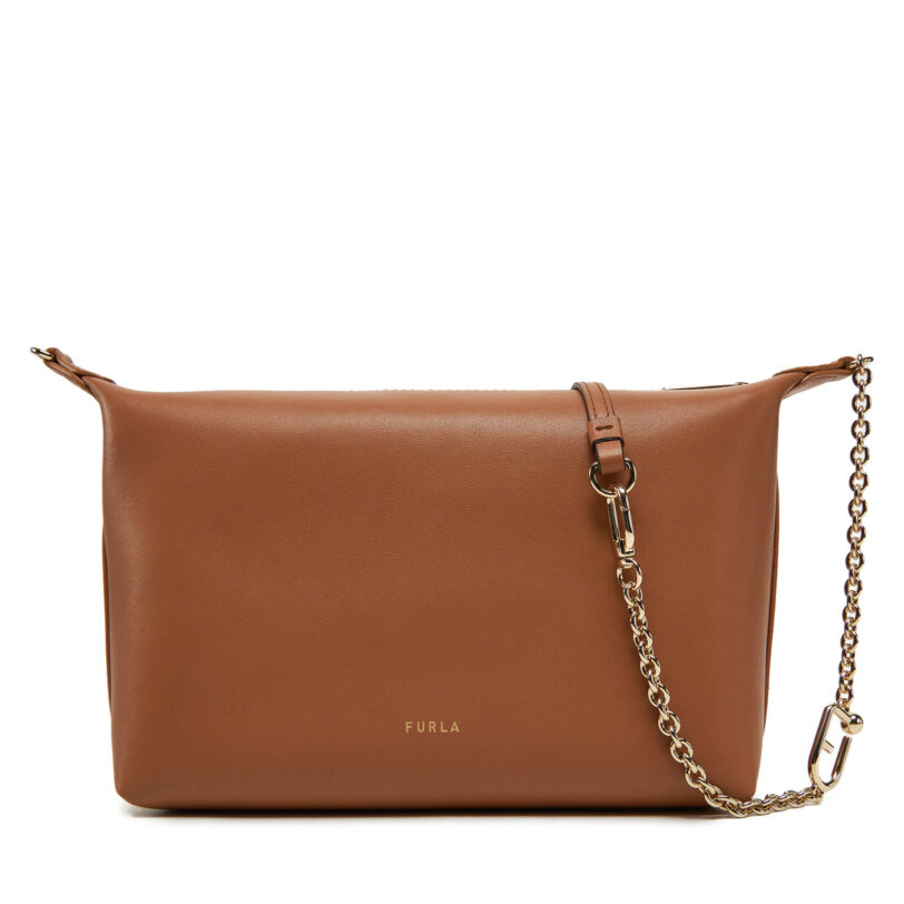Дамска чанта Furla WE00662 BX3104 RY000 Кафяв цвят на ниска цена