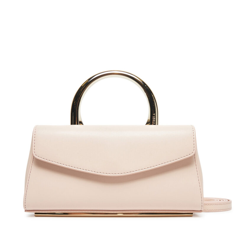 Дамска чанта Furla WE00723 BX3913 0496S Розов цвят на ниска цена