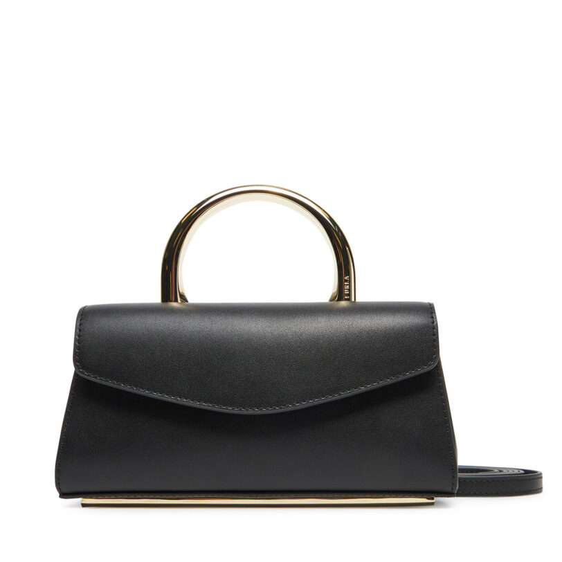 Дамска чанта Furla WE00723 BX3913 O6000 Черен цвят на ниска цена