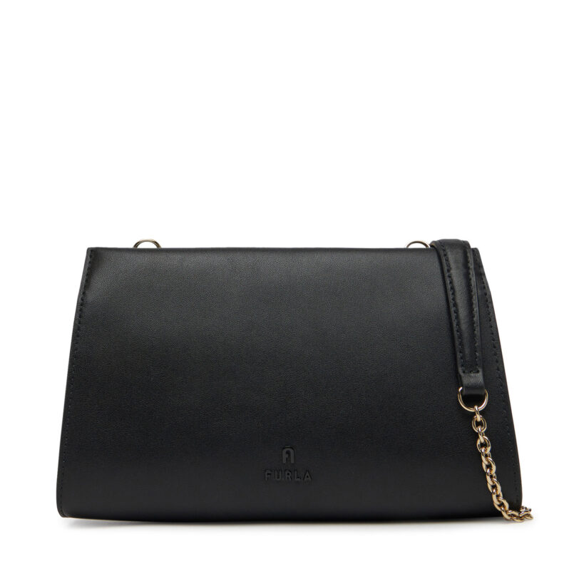 Дамска чанта Furla WE00774 BX3104 O6000 Черен цвят на ниска цена