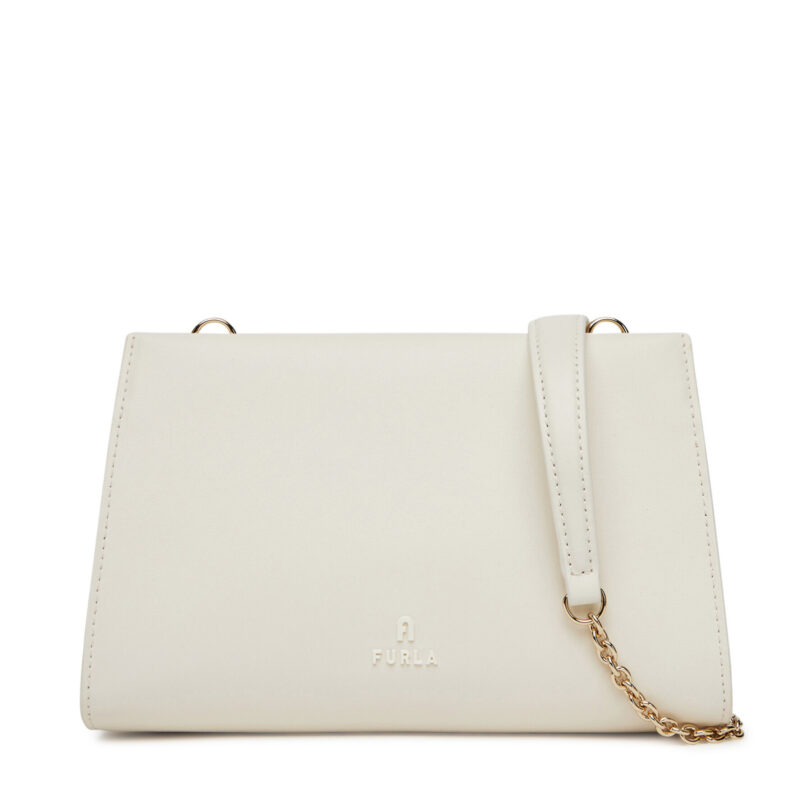 Дамска чанта Furla WE00774 BX3104 PNN00 Екрю цвят на ниска цена