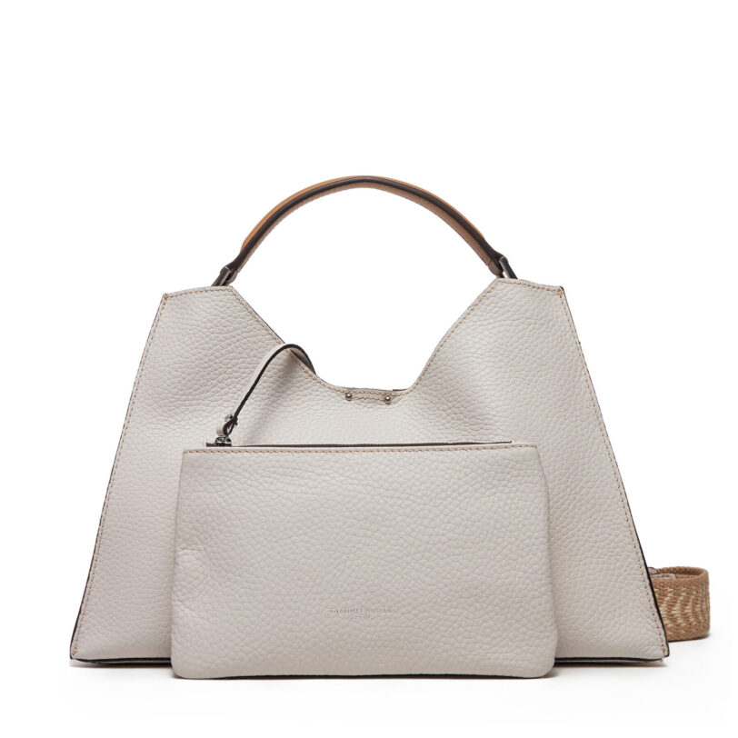 Дамска чанта Gianni Chiarini Aurora BS 10566 RNGDBL-NAETN Бял цвят на ниска цена