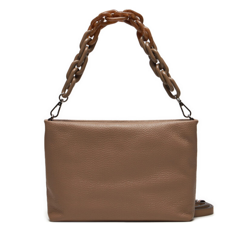 Дамска чанта Gianni Chiarini Brenda BS 8265/COMM GRN Бежов цвят на ниска цена