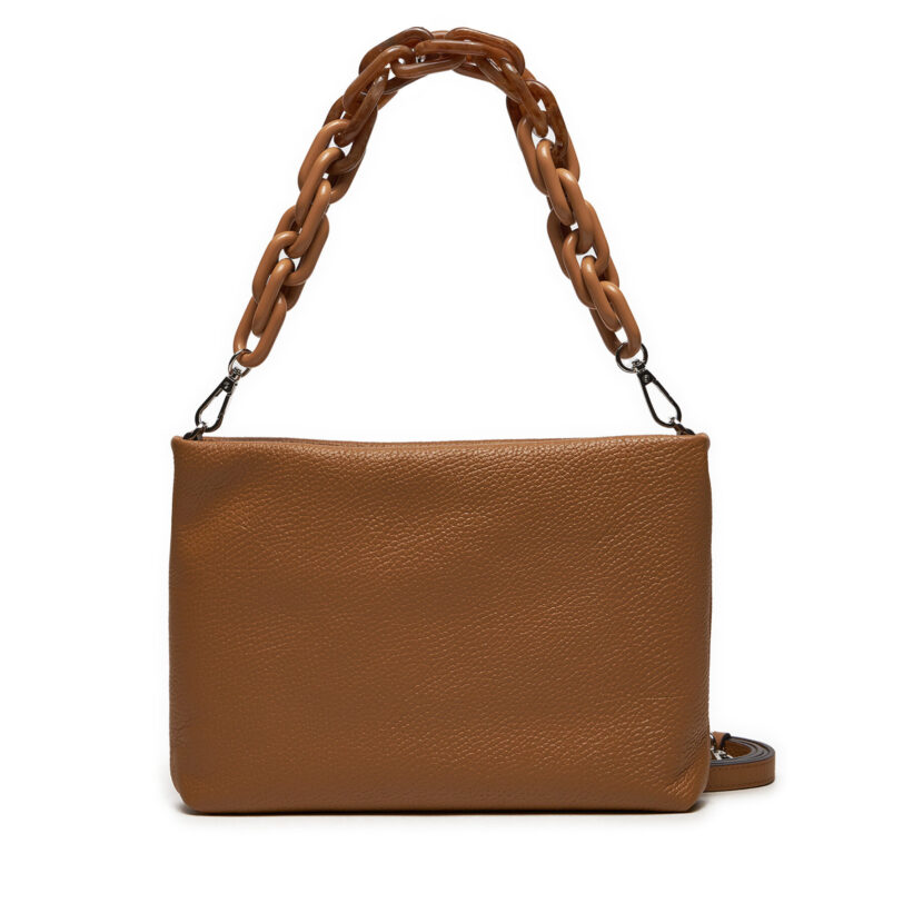 Дамска чанта Gianni Chiarini Brenda BS 8265/COMM GRN Кафяв цвят на ниска цена