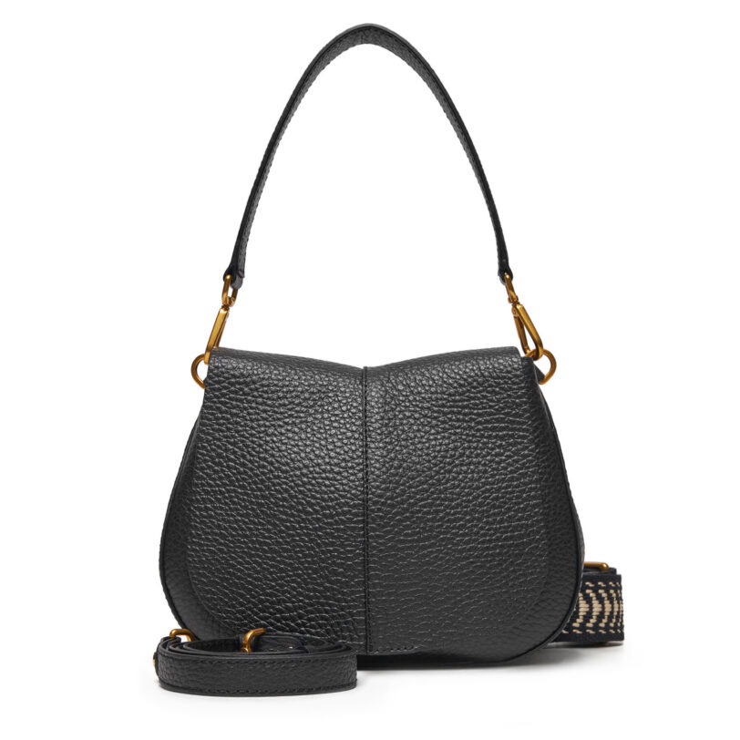Дамска чанта Gianni Chiarini Helena Round BS 11086 TKL-NAETN Черен цвят на ниска цена