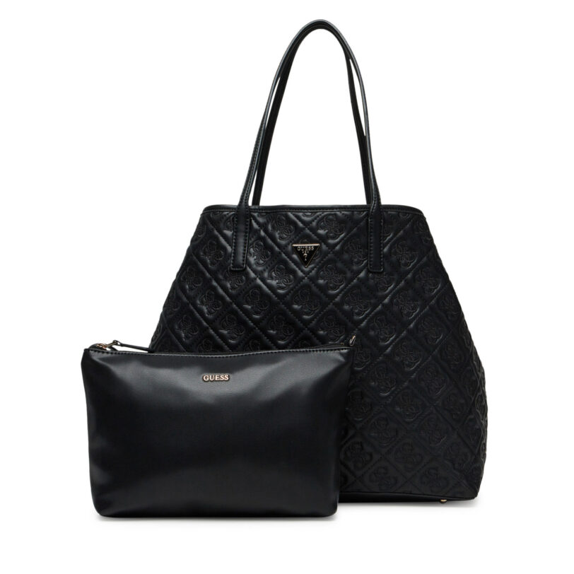 Дамска чанта Guess Adelasia HWQL96 58240 Черен цвят на ниска цена
