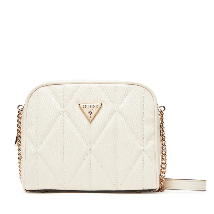 Дамска чанта Guess Aldina HWGG96 63140 Бял цвят на ниска цена