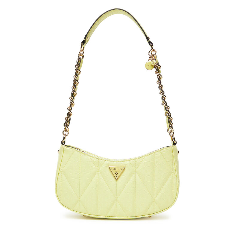 Дамска чанта Guess Aldina HWGG96 63170 Жълт цвят на ниска цена