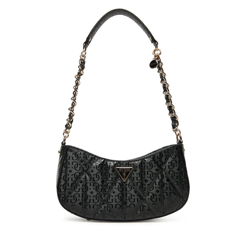 Дамска чанта Guess Aldina HWGG96 63170 Черен цвят на ниска цена