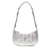 Дамска чанта Guess Aldina HWGY96 63170 Сребрист цвят на ниска цена