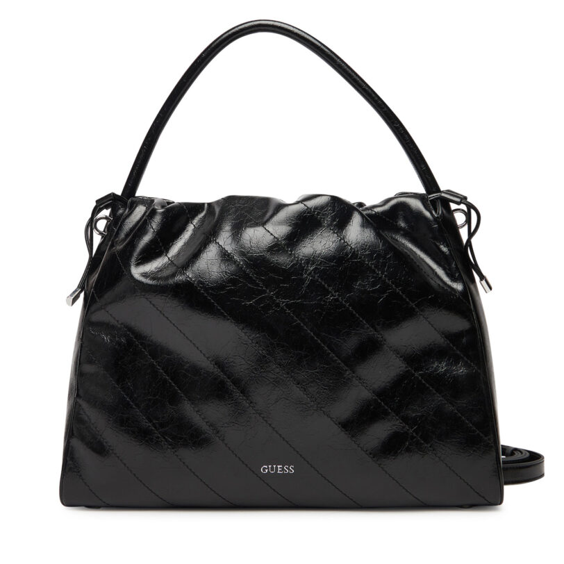 Дамска чанта Guess Amys HWMY96 59220 Черен цвят на ниска цена