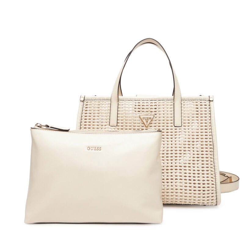 Дамска чанта Guess Brigitta HWWZ72 06230 Екрю цвят на ниска цена