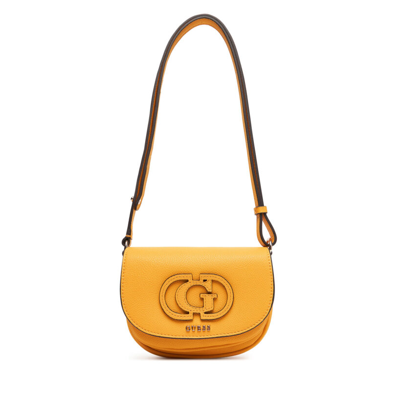 Дамска чанта Guess Calebra Mini HWBG95 36780 Жълт цвят на ниска цена