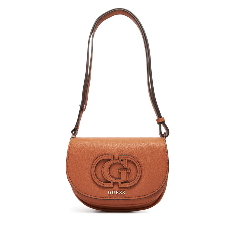 Дамска чанта Guess Calebra Mini HWBG95 36780 Кафяв цвят на ниска цена