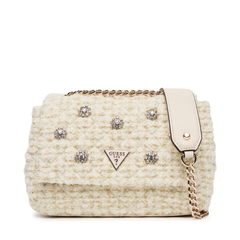Дамска чанта Guess Everlee HWAT86 79210 Бежов цвят на ниска цена