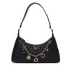Дамска чанта Guess Everlee HWEG86 79180 Черен цвят на ниска цена