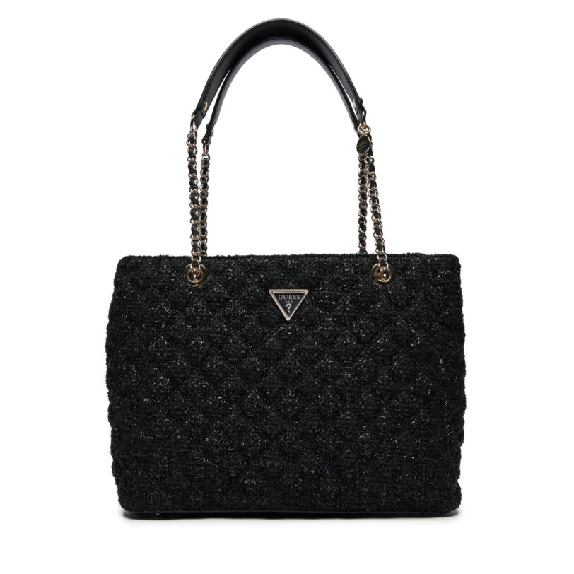 Дамска чанта Guess Giully (BG) HWBG87 48240 Черен цвят на ниска цена