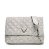 Дамска чанта Guess Giully II HWQM96 73200 Сребрист цвят на ниска цена