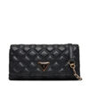 Дамска чанта Guess Giully II Mini HWQG96 73750 Черен цвят на ниска цена