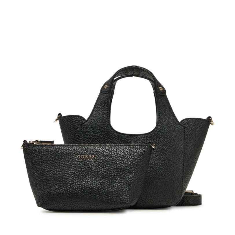 Дамска чанта Guess HWBG96 40750 Черен цвят на ниска цена
