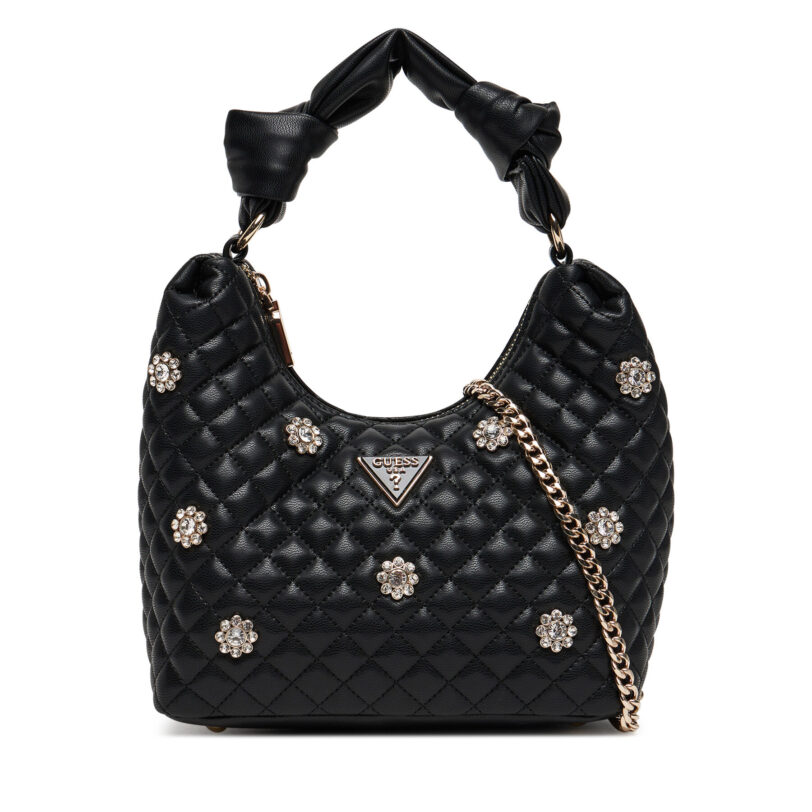 Дамска чанта Guess HWEG86 79010 Черен цвят на ниска цена