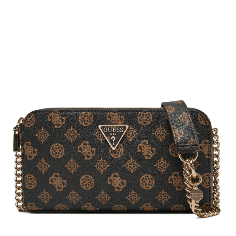 Дамска чанта Guess HWEPG9 51012 Кафяв цвят на ниска цена