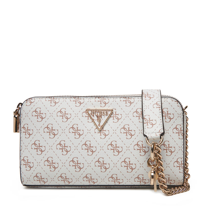 Дамска чанта Guess HWEQG9 51012 Екрю цвят на ниска цена