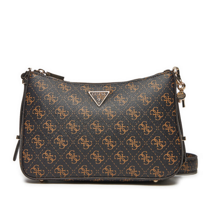 Дамска чанта Guess HWEQG9 51018 Кафяв цвят на ниска цена