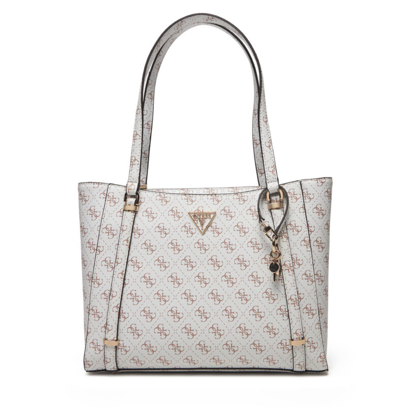 Дамска чанта Guess HWEQG9 51023 Екрю цвят на ниска цена