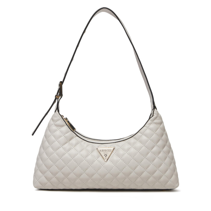 Дамска чанта Guess HWEQG9 54117 Бял цвят на ниска цена