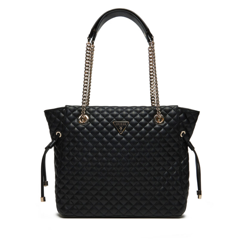 Дамска чанта Guess HWEQG9 54122 Черен цвят на ниска цена
