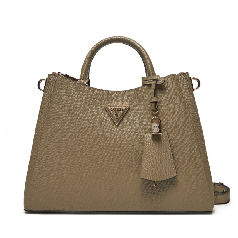 Дамска чанта Guess HWEZG9 52306 Каки цвят на ниска цена
