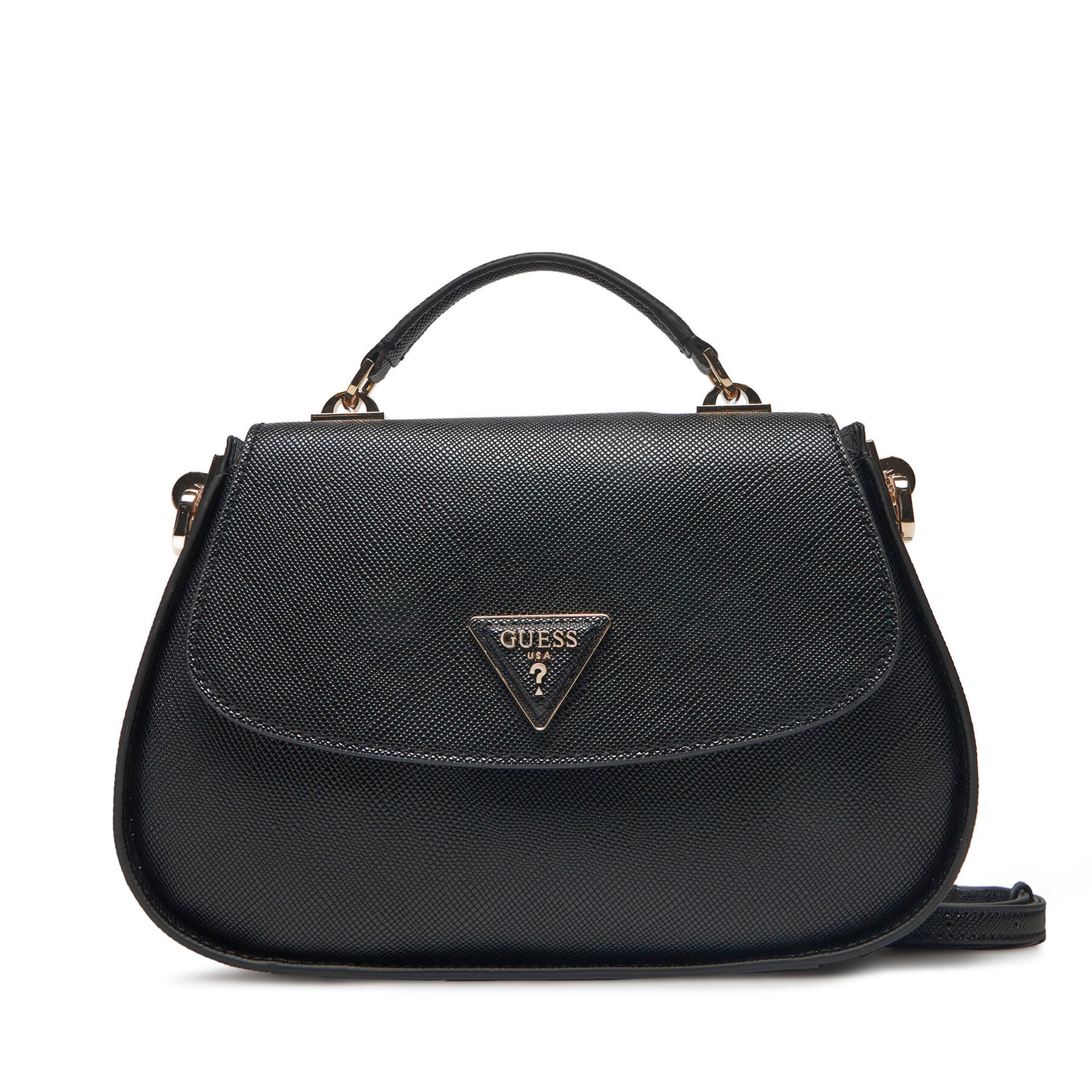 Дамска чанта Guess HWEZG9 52320 Черен цвят на ниска цена