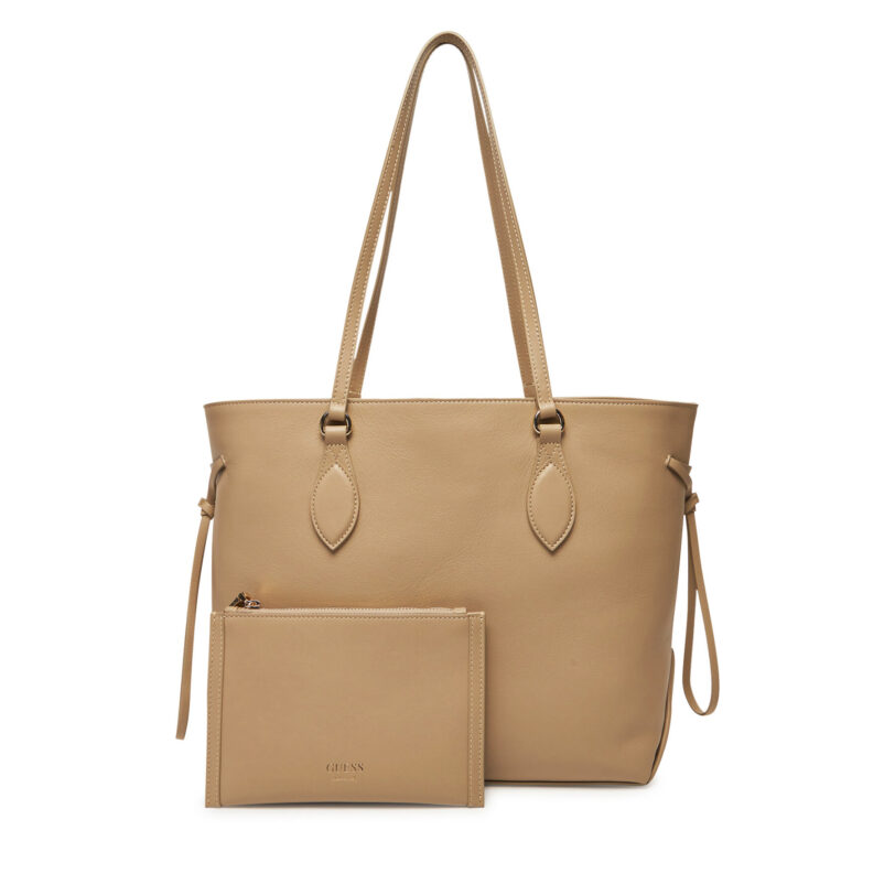 Дамска чанта Guess HWFLNC L5165 Кафяв цвят на ниска цена