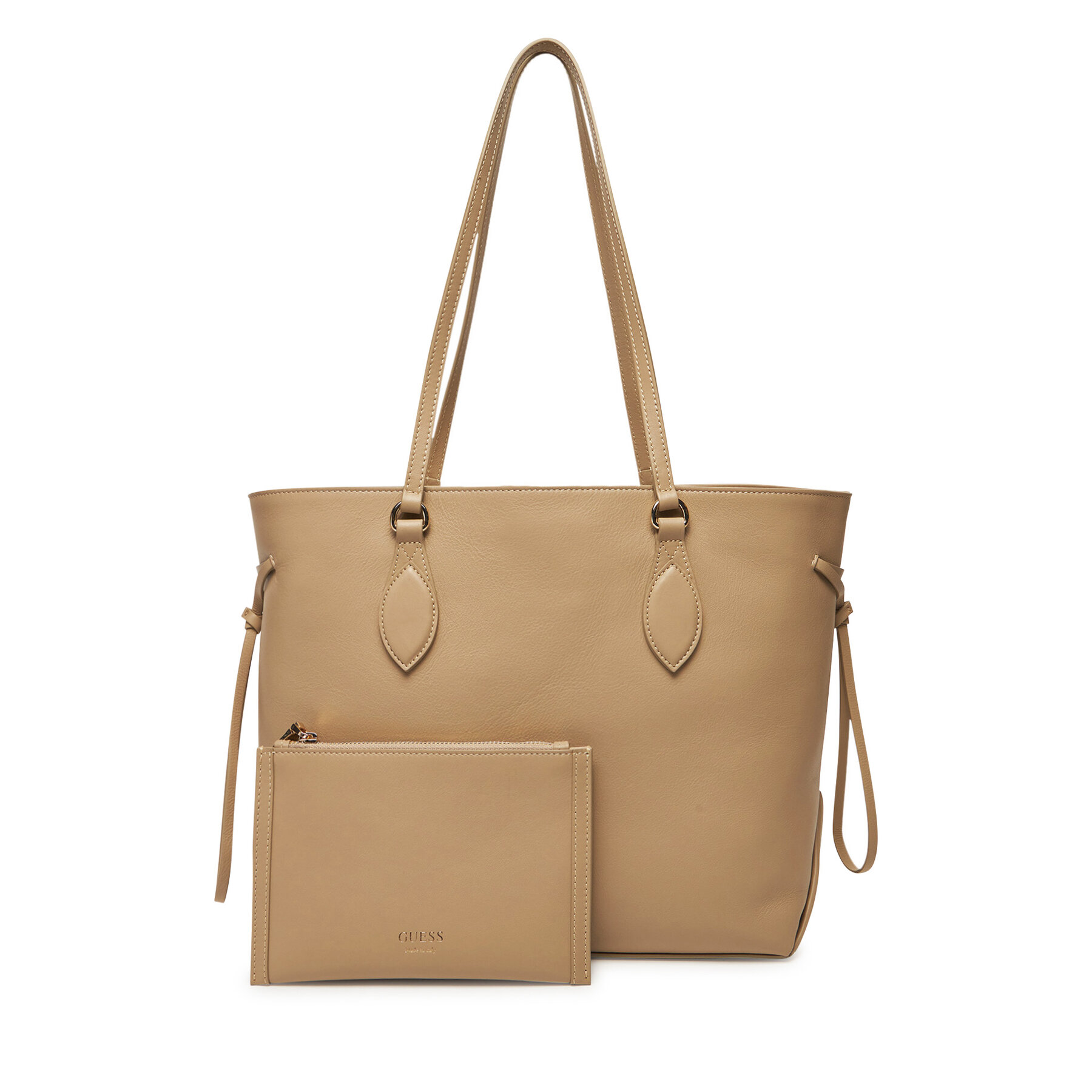 Дамска чанта Guess HWFLNC L5165 Кафяв цвят на ниска цена