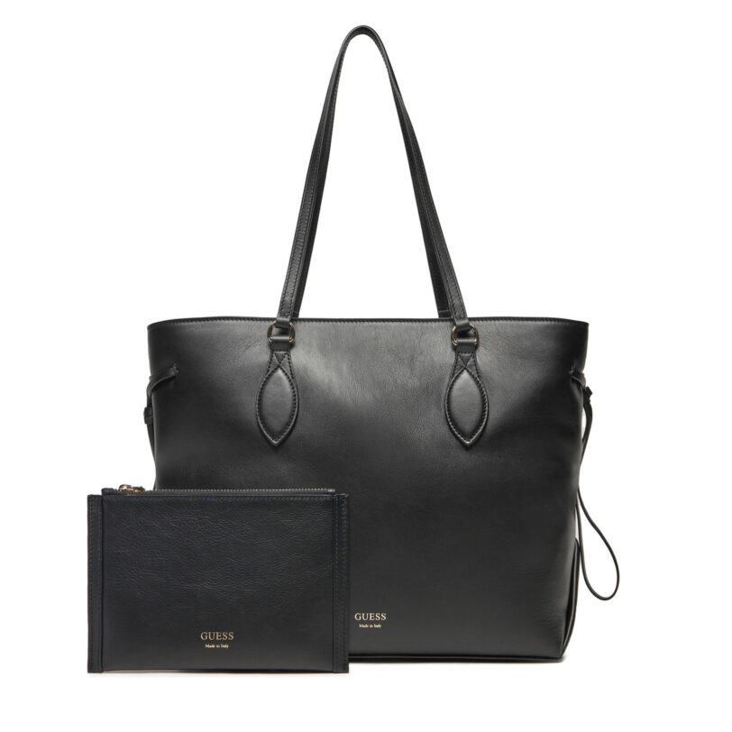 Дамска чанта Guess HWFLNC L5165 Черен цвят на ниска цена