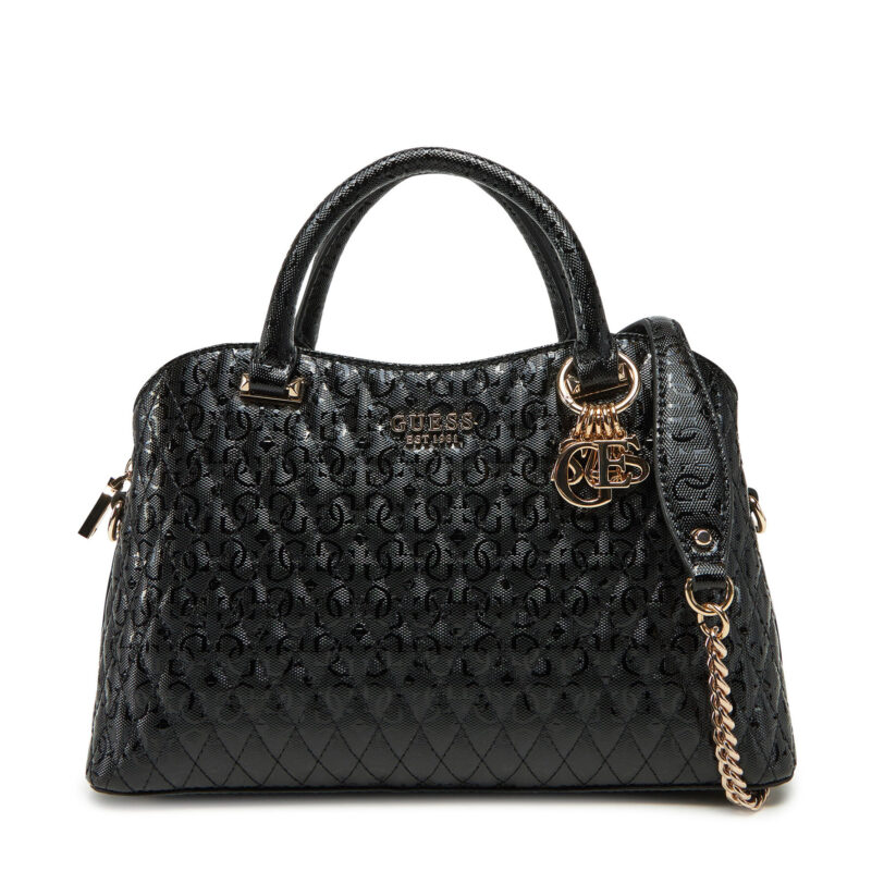 Дамска чанта Guess HWGG96 26060 Черен цвят на ниска цена