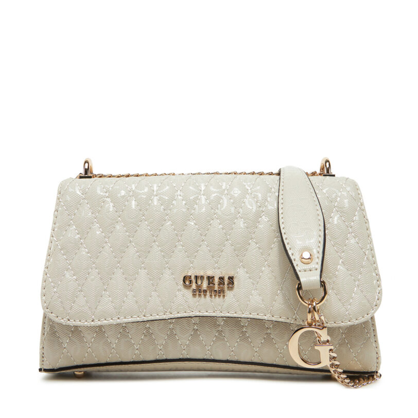 Дамска чанта Guess HWGG96 26210 Екрю цвят на ниска цена